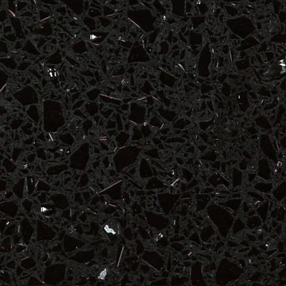 Starlight Black Technistone Quartz Worktops